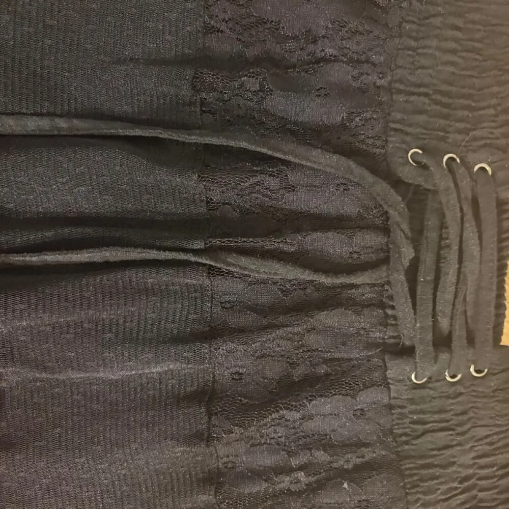 Lapis black lace